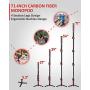 IFOOTAGE 71" Carbon Fiber Camera Monopod Professional Telescopic Video Monopods Base Tripod Compatibility DSLR Cameras Camcorders IFOOTAGE 71" Carbon Fiber Camera Monopod Professional Telescopic Video Monopods Base Tripod Compatibility DSLR Cameras Camcorders