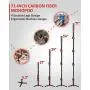 IFOOTAGE 71" Carbon Fiber Camera Monopod Professional Telescopic Video Monopods Base Tripod Compatibility DSLR Cameras Camcorders