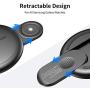 Nalwort 3 in 1 Wireless Charger Compatible for Samsung Galaxy Phones Watches and Buds Fast Wireless Charging Pad for Galaxy Watch Active 2/1, Galaxy Buds, Galaxy S20/S10 Note 10/9 and More(Magnetic)