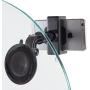 Livestream Gear - Glass Suction Mount for Phone, Perfect for Live Stream, FB Live, Youtubers, or Photos. Great for Glass or Mirror. Use for WOD; Fitness Streams at Home, or Gym. (Large Phone Holder)