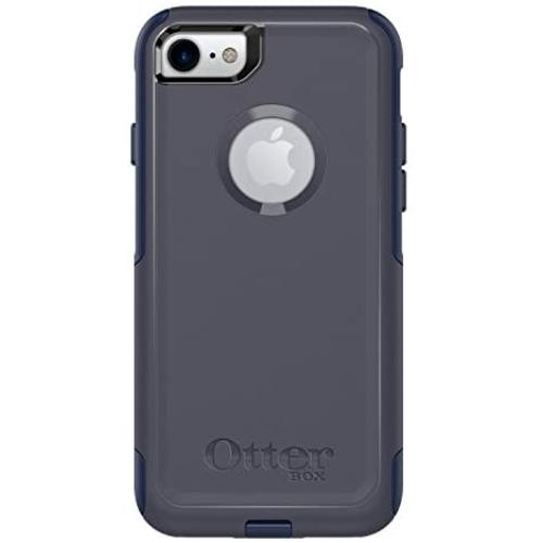 OtterBox COMMUTER SERIES Case for iPhone SE (2nd gen - 2020) and iPhone 8/7 (NOT PLUS) - Retail Packaging - INDIGO WAY (MARITIME BLUE/ADMIRAL BLUE), Single