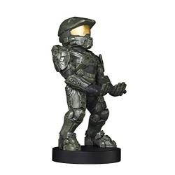 Exquisite Gaming Cable Guys - Master Chief From Halo Charging Phone and Controller Holder - Electronic Games