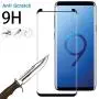 [2 Pack] Galaxy S8 Screen Protector, Case Friendly Anti-Scratch Anti-Bubble High Definition 3D Curved Tempered Glass Film Compatible for Samsung S8 Black