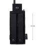 Tactical Universal Radio Holster/Radio Pouch Holder Case Bag Military Molle Radio Case for Baofeng Motorola Midland CB Walkie Talkies Compatible with 5.11 Bags (Black) by LUITON