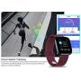 Fitness Tracker HR Smart Watch/Blood Pressure & Heart Rate & Sleep Monitor/IP67 Waterproof Sport Running & Walking Pedometer/Activity Calories Step Counter Gift for Women Men IOS & Android phones