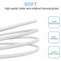 SHARLLEN iPhone Charger Cable 5Pack (3FT/6FT/10FT) Lightning Cable Long USB Fast Charging & Syncing iPhone Data Cable Wire iPhone Charging Cord Compatible iPhone11/XS/MAX/XR/X/8/7/6/iPad/iPod (White)