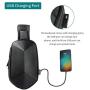 TAJEZZO Sling Backpack Waterproof Crossbody Shoulder Bag Causal Daypack Chest Bag