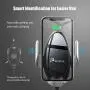 Wireless Car Charger Mount, PaiTree [Power Storage Technology] Automatic Sensor Car Phone Holder and Charger for Car Dashboard Air Vent, 10W Qi Fast Charging for iPhone 11 Pro Max/XS/XR, Samsung S10+