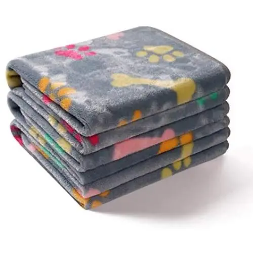 Luciphia 1 Pack 3 Blankets Super Soft Fluffy Cute Bone Pattern Pet Blanket Flannel Throw for Dog Puppy Cat Light Grey Small Luciphia 1 Pack 3 Blankets Super Soft Fluffy Cute Bone Pattern Pet Blanket Flannel Throw for Dog Puppy Cat Light Grey Small