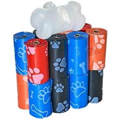 Best Pet Supplies Dog Poop Bags, Rip-Resistant and Doggie Waste Bag Refills with d2w Controlled-Life Plastic Technology