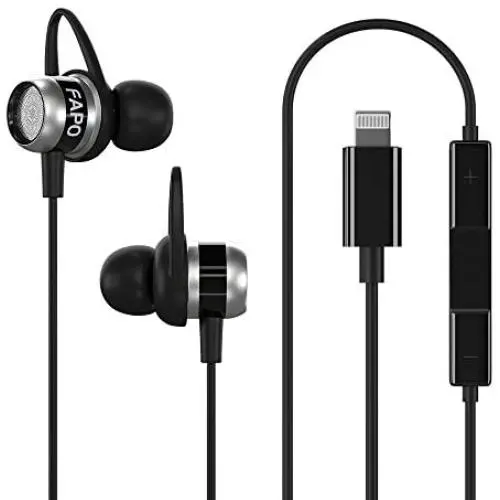 Lightning Earphones Earbuds Headphones Compatible iPhone 11 Pro Max iPhone X XS Max XR iPhone 8 Plus iPhone 7 Plus, MFi Certified Wired Earphones Built-in Microphone Volume Controller Lightning Earphones Earbuds Headphones Compatible iPhone 11 Pro Max iPhone X XS Max XR iPhone 8 Plus iPhone 7 Plus, MFi Certified Wired Earphones Built-in Microphone Volume Controller