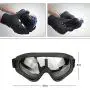 Snowboard Gogglesfor Men Girl Kids Goggle Winter Skiing Outdoor Sport Goggles Adjustable for Ski Goggles Compatible with UV 400 Protection, Wind Resistance Anti-Glare Lenses 2 Pack (Black/Transparent+Transparent)