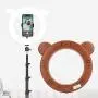 Yosoo Studio Makeup Selfie LED Ring Light Fill Lamp with Phone Clips Holder for Photography(Brown Bear) Yosoo Studio Makeup Selfie LED Ring Light Fill Lamp with Phone Clips Holder for Photography(Brown Bear)