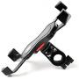 NwleiZ Bike Phone Mount Anti Shake and Stable Cradle Clamp with 360° Rotation Bicycle Phone Mount/Bike Accessories/Bike Phone Holder for iPhone Android GPS Other Devices Between 3.5 to 6.5 inches