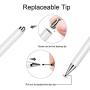 KIMZY ElegantPen Disc Stylus Pen, Fine Point Touch Screen Digital Pencil Compatible for iPad, iPhone, Samsung Note 10, Google Pixel 3 and More Capacitive Smartphones and Tablets