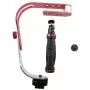 eoocvt Pro Handheld Steadycam Video Stabilizer Handle Grip Steady Support for Canon Nikon Sony Camera Cam Camcorder DV DSLR - Rubber Handle