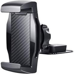 JIMISHA Car Phone Holder Phone Car Mount with Stick On Base Cell Phone Car Mount Sticky Adhesive Mount Holder for 4 inches to 6.5 inches Smartphones