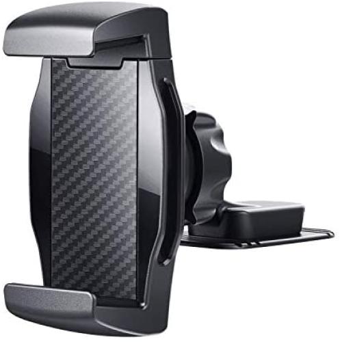 JIMISHA Car Phone Holder Phone Car Mount with Stick On Base Cell Phone Car Mount Sticky Adhesive Mount Holder for 4 inches to 6.5 inches Smartphones
