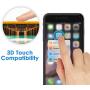 JETech Privacy Screen Protector for Apple iPhone SE 2nd Generation, iPhone 8 and iPhone 7, Anti-Spy Tempered Glass Film, 2-Pack