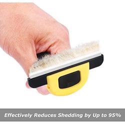 Pet Grooming Brush Effectively Reduces Shedding by up to 95% Professional Deshedding Tool for Dogs and Cats