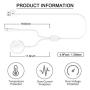 iWatch Charger Compatible with iPhone Charger, 2-in-1 Wireless Portable Charger, iPhone Watch Charger Cable for iWatch Series 5 4 3 2 1 iPhone 11/11 Pro/X /XR/XS Max/8/8Plus/7/7Plus/iPad 4/Air/M