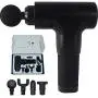 PRACMANU 6 Speed Muscle Massage Gun Handheld Electric Body Massager Gun Tool Machine Vibration Cordless 7.4V Black PRACMANU 6 Speed Muscle Massage Gun Handheld Electric Body Massager Gun Tool Machine Vibration Cordless 7.4V Black