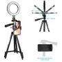 6 Inch LED Selfie Ring Light for Makeup Live Stream and YouTube Video Dimmable LED Camera Light with Tripod Stand & Cell Phone Holder for iPhone Android Phone,3 Light Modes & 11 Brightness 6 Inch LED Selfie Ring Light for Makeup Live Stream and YouTube Video Dimmable LED Camera Light with Tripod Stand & Cell Phone Holder for iPhone Android Phone,3 Light Modes & 11 Brightness