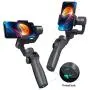BathBull 3-Axis Gimbal Handheld Stabilizer for iPhone 11 PRO MAX X XR XS Android Cell Phone Smartphone,Built-in Lithium Battery with USB Charging for Youtuber or Vlogger