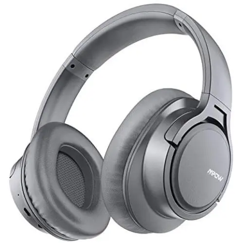 Mpow H7 Bluetooth Headphones Over Ear, Comfortable Wireless Headphones, Rechargeable HiFi Stereo Headset, w/Wired Mode, CVC6.0 Microphone for Cellphone Online Class, Home Office, PC Mpow H7 Bluetooth Headphones Over Ear, Comfortable Wireless Headphones, Rechargeable HiFi Stereo Headset, w/Wired Mode, CVC6.0 Microphone for Cellphone Online Class, Home Office, PC