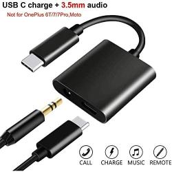 Aproo USB C to 3.5mm Headphone Adapter Compatible for Pixel 4 4XL 3 3XL 2 2XL, Galaxy Note 10/10+/S20/20+/20 Ultra,iPad Pro 2018, Essential Ph-1 and More USB C Phone(Not for Moto and OnePlus)