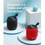Portable Bluetooth Speaker,SANAG Bluetooth 5.0 Dual Pairing Loud Wireless Mini Speaker, 360 HD Surround Sound & Rich Stereo Bass,12H Playtime, IPX6 Waterproof for Travel, Outdoors, Home and Party