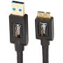 AmazonBasics USB 3.0 Charger Cable - A-Male to Micro-B - 3 Feet (0.9 Meters), Black