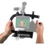 Cam Caddie Scorpion EX Video Camera Stabilizing Handle Kit with Included Smartphone and GoPro Compatible Mounts - Professional Bundle - Black (0CC-0100-KEX)