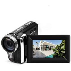 Mini Digital Camcorder, Vmotal 12MP 1080P DV Camcorder / 2.8” TFT LCD Flip Screen / 270 Degree Rotatable Digital Video Camera for Kids/Beginners/Elderly (No Tape Slot)