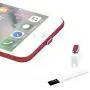 PortPlugs - Aluminum Dust Plugs (2 Pack) -Compatible with iPhone 11, X, XS, XR, 8, 7, 6 Plus, Max, Pro - Includes Cord Holders and Cleaning Brush (Red) PortPlugs - Aluminum Dust Plugs (2 Pack) -Compatible with iPhone 11, X, XS, XR, 8, 7, 6 Plus, Max, Pro - Includes Cord Holders and Cleaning Brush (Red)