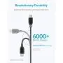 [2-Pack] Anker Powerline+ USB C to USB A Fast Charging Cable, for Samsung Galaxy Note 8 / S8 / S8+ / S9 /S10, Sony XZ, LG V20 / G5 / G6, Xiaomi 5 and More (3ft)