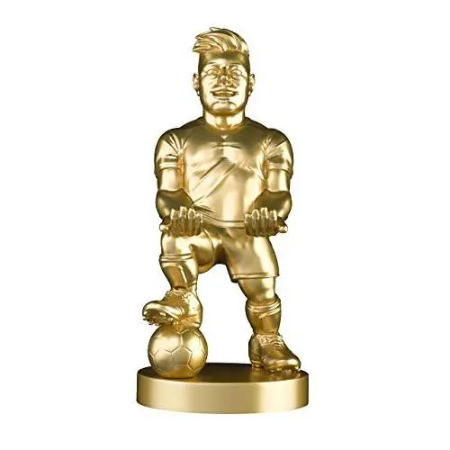 Exquisite Gaming Cable Guys - Eu Futbal "Golden Balls" Soccer Player Charging Phone and Controller Holder - Electronic Games Exquisite Gaming Cable Guys - Eu Futbal "Golden Balls" Soccer Player Charging Phone and Controller Holder - Electronic Games