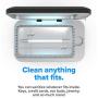 PhoneSoap 3 UV Smartphone Sanitizer & Universal Charger | Patented & Clinically Proven UV Light Disinfector | (Black)
