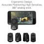 GEE·D Mobile Game Controller, Gaming Joystick for Shooting, Battle Royale, Fighting and Survival Games | Cellphone Stand Joypad for Tablets, iPhone and Android Phones (J032 Black)