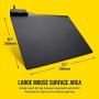 Corsair mm1000 Qi Wireless Charging Mouse Pad - Adapters Included for Most Smartphones including IPhone and Android