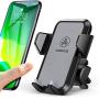 VANMASS Universal Air Vent Car Phone Holder, Patent Quick Release Button Cell Phone Holder for Car, Suit for Smartphone with Thick Case-Such as iPhone6/ iPhone 11 Max/Samsung Galaxy with Ring Case