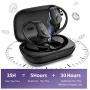 HolyHigh Wireless Headphones Sports Earbuds Pro Bluetooth 5.0 Earphones IPX7 Waterproof 35H Play Time with Charging Case for Running Gym