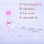 WEDAWN Pet Feeding Bottle Kit, Can Squeeze Liquid Cat Nursing Bottle Needle Tubing Kit and Replacement Mini Nipples for Kitten Puppy Small Pet Feeding Tool, 60ML /150ML WEDAWN Pet Feeding Bottle Kit, Can Squeeze Liquid Cat Nursing Bottle Needle Tubing Kit and Replacement Mini Nipples for Kitten Puppy Small Pet Feeding Tool, 60ML /150ML
