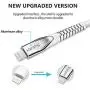 KINPS Apple MFI Certified Lightning Cable 10FT, Upgrade iPhone Charger Cord Compatible with iPhone Xs Max/XS/XR/X/8 Plus/8/7 Plus/7/6S Plu/6Ss, iPad, (White) KINPS Apple MFI Certified Lightning Cable 10FT, Upgrade iPhone Charger Cord Compatible with iPhone Xs Max/XS/XR/X/8 Plus/8/7 Plus/7/6S Plu/6Ss, iPad, (White)