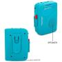 Byron Statics Cassette Player FM Am Radio Walkman Portable Cassette Converter Automatic Stop System Protect Cassette Tape Mic Recorder 2 AA Battery or USB Power Supply Belt clip with Headphone, Teal