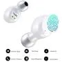 TOZO T6 True Wireless Earbuds Bluetooth Headphones Touch Control with Wireless Charging Case IPX8 Waterproof TWS Stereo Earphones in Ear Built in Mic Headset Premium Deep Bass for Sport White