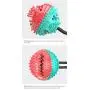 USWT Pet Chew Ball Toy with Suction Cup Dog Food Dispensing Ball Puppy Interactive Molar Toys Toothbrush USWT Pet Chew Ball Toy with Suction Cup Dog Food Dispensing Ball Puppy Interactive Molar Toys Toothbrush