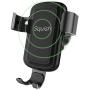 Squish Wireless Charger Car Mount Adjustable Gravity Air Vent Phone Holder for iPhone Samsung Nexus Moto OnePlus HTC Sony Nokia and Android Smartphones Qi Certified