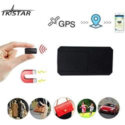 Mini GPS,TKSTAR Mini GPS Tracker Magnetic Micro GPS Tracking Anti Theft Real Time GPS Tracker Portable GPS Locator Handbag Wallet Pockets School Bag Important Documents Lost Finder Tracker Free APP