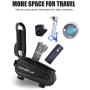 Bike Phone Mount Front Frame Bag Waterproof Bicycle Top Tube Handlebar Bags with Reflective Anti-Glare Suitable for 7 Inch Mobile Phone